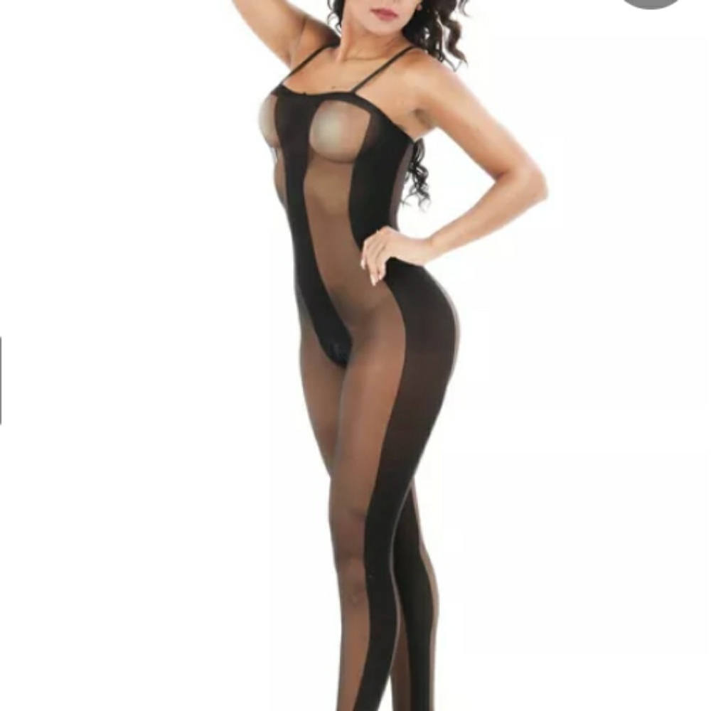 *!*Striped Bodynet*!* - Picture 5 of 7